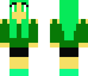 green girl