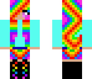 rainbow girl