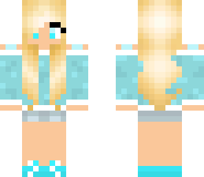 blue girl