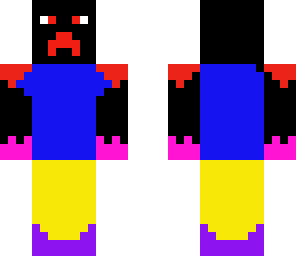 black clothed creeper