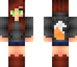 i edited this skin to look like a fox girl