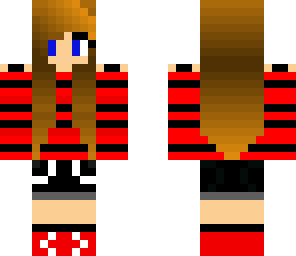 red sweater girl