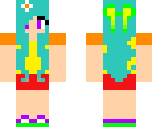 rainbow girl