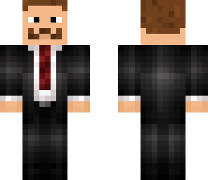 mustache tuxedo man