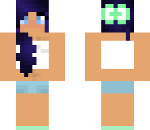 blue summer girl