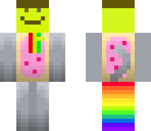 nyan cat whit hatt