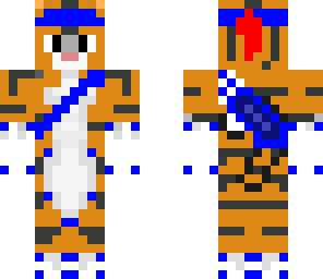 blue tiger