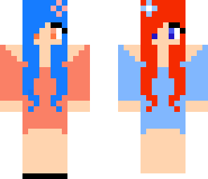 fire and water girl