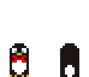penguin with bowtie