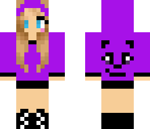 purple panda jacket