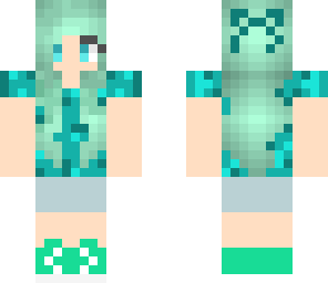 blue girl