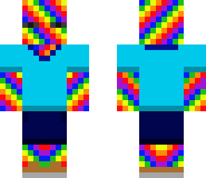 rainbow enderman summer