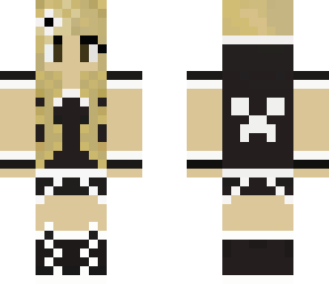 super awesome white creeper girl