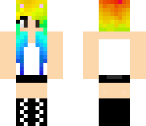 rainbow cat girl 2