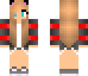 red stripe girl