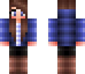 blue girl