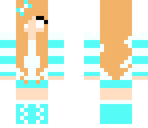 cute herobrine girl