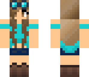 goggle summer girl 