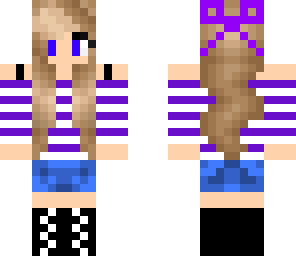 purple little girl