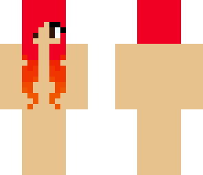 red hair skin base