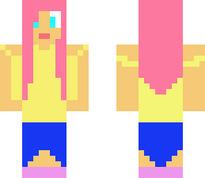 pink hair girl