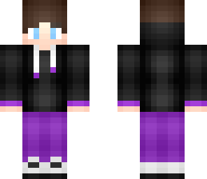 purple and black