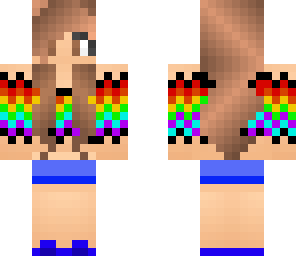 rainbow girl