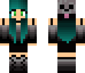 black bear girl