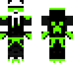 green panda