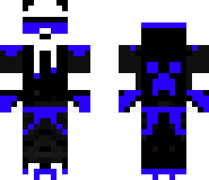 blue panda