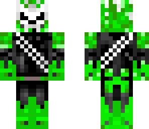 green skeleton