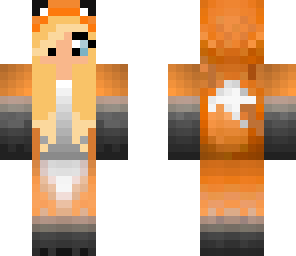blonde girl in fox onsie