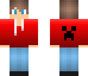 red ombre boy