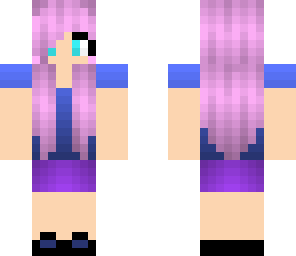 pink haired girl