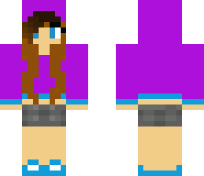 purple girl