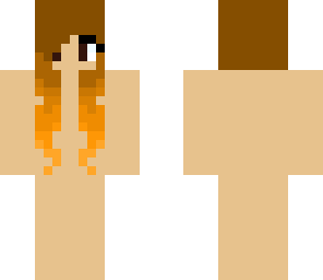 golden brown hair skin base
