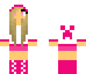 pink creeper girl