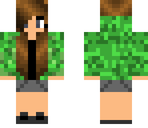 girl in mc grass hoodie