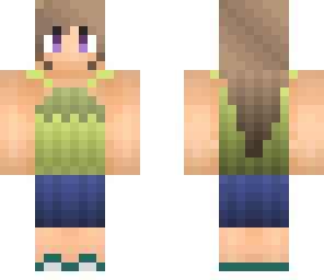 green girl
