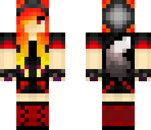 metal wolf girl