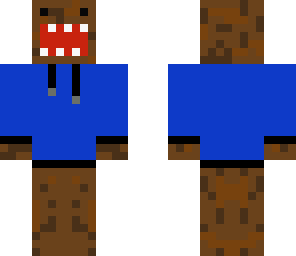 blue hoodie domo