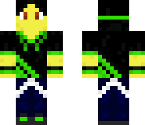 teen green striped hoodie