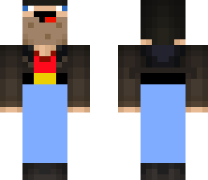 ethan mars con pant azules y pants rojos