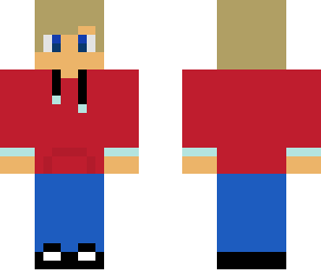 red hoodie boy