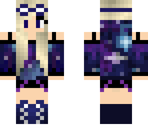 galaxy girl with goggles
