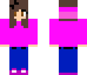 me in my pink hoodie