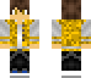cool gold highschool kid