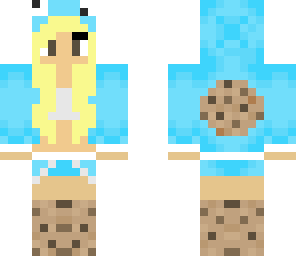 blonde cookie girl