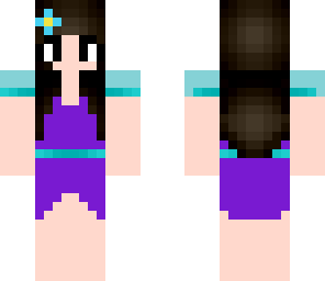 blue and purple sumer chick
