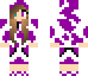 purple cow girl